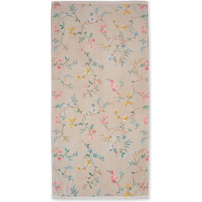 PIP Studio Ručník PIP Les Fleurs khaki 30 x 50 cm