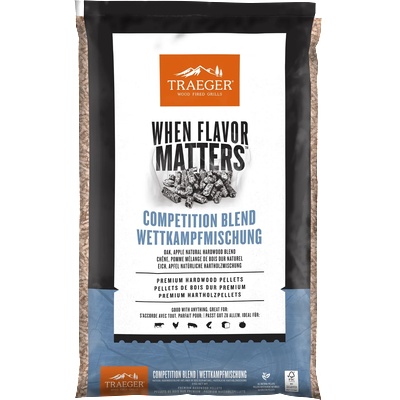 Traeger Дървени пелети COMPETITION BLEND 9 kg, Traeger (TRAEPEL417)