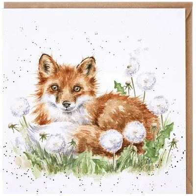 Wrendale Designs Přání Wrendale Designs "The Dandy Fox ", 15x15 cm - Liška