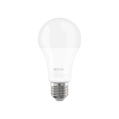 Retlux žárovka RLL 406, LED A60, E27, 12W, teplá bílá