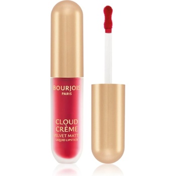 Bourjois Cloud Crème Velvet Matte ултра матиращо течно червило цвят 07 Red-y or Not 3.1ml