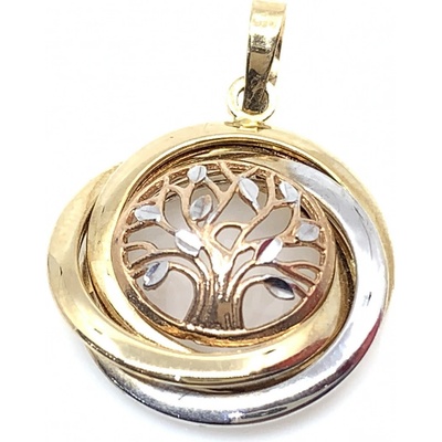 Diante Zlatý přívěsek strom života 59627671