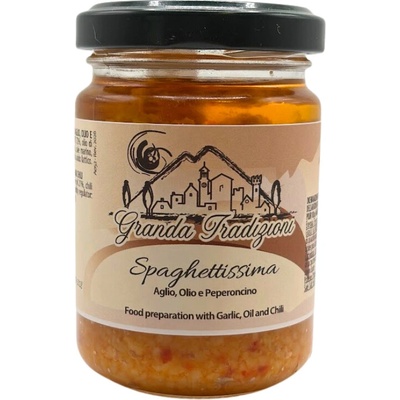 Granda Tradizioni Směs na těstoviny s česnekem a chilli (Spaghettissima Aglio Olio) 130g
