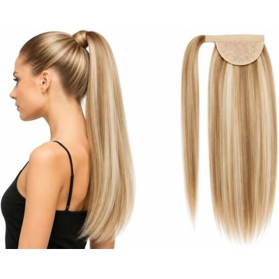Culík z pravých vlasů na prodlužování vlasů 40cm 27/613 - tmavá blond / nejsvětlejší blond – Sleviste.cz