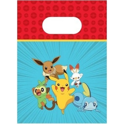 Pokémon taška papírová 4 ks
