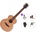 BromoGuitars BAA8S Premium SET Natural Джъмбо китара
