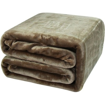 EMI polyester čierna deka 150x200