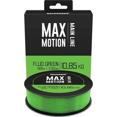 Haldorádó MAX MOTION Fluo Green 800 m 0,30 mm 10,85 kg