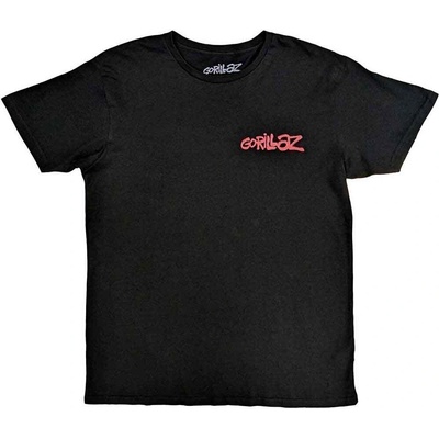 Gorillaz Cult of Gorillaz (Back Print) Black XL Риза (GORTS22MB04)