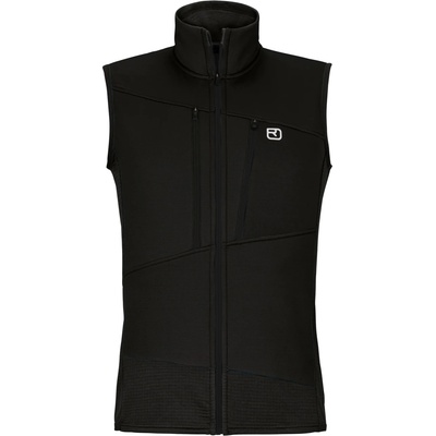 Ortovox Мъжки вълнен елек Ortovox Fleece Grid Vest Fleece vest - Black Raven (032-0718-1213)