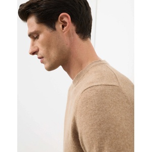 Marks & Spencer Суитшърт от чист кашмир с деколте до врата Marks & Spencer кафява Marks & Spencer | Kafyav | МЪЖЕ | L REG