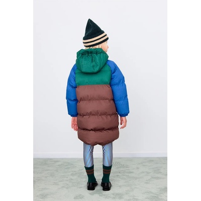 Tinycottons Детско яке Tinycottons COLOR BLOCK PADDED JACKET (AW25.141)