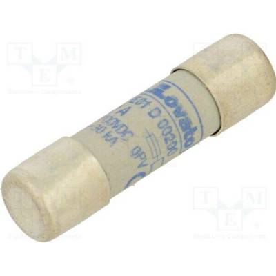 LOVATO ELECTRIC FE01D00200 Pojistka: tavná; 2A; 1kVDC; gPV; 10x38mm