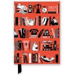 Flame Tree Publishing Moomin Bookshelves 2027 Luxury Diary Planner - Page to View with Notes | ENGMT