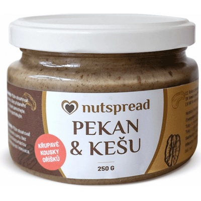 Nutspread Krém z pekanů a kešu 250 g