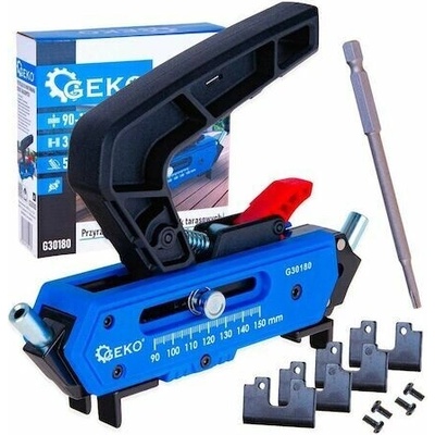 Přípravek na montáž terasových prken 90–150 mm – GEKO