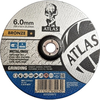 Atlas Brusný kotouč 230 x 6.0 mm A24R-BF27 66252828870