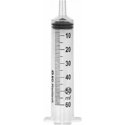 BECTON DICKINSON BD Plastipak striekačka 3-dielna s Luer-Slip zakončením 50 ml