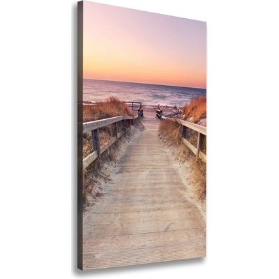 Vertikálny foto obraz na plátne Chodník na pláž 50x100 cm