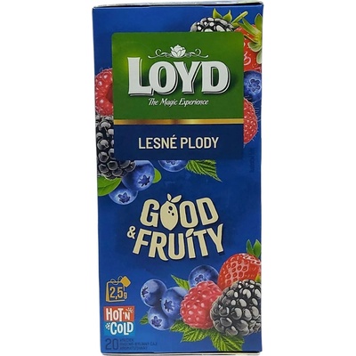 LOYD Good & Fruit lesné ovocie 20 x 2,5 g