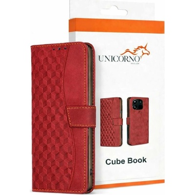 Cube Book Samsung S936 Galaxy S25 Plus, červená