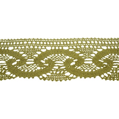 Bavlněná paličkovaná krajka 2030/60mm len/5m