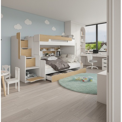 ArtBed Harry s roštom dub hikora