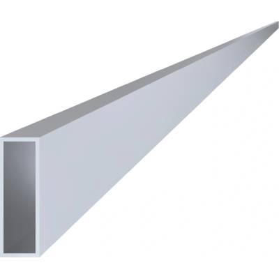 DOPRODEJ hliníkový profil 60 x 20 x 2 x 6000 mm, bez úpravy