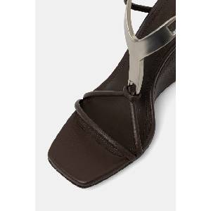 Rick Owens Lilies Кожени сандали Cantilever 8 Hydra Sandals (LI02E3809.LLP)