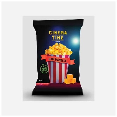 Cinema Time Vypukaný popcorn šunka a syr 60 g