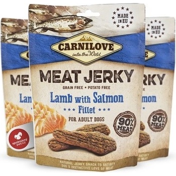 CARNILOVE Jerky Snack Lamb with Salmon Fillet 100 g
