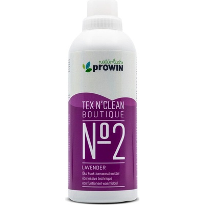 Prowin Tex N'Clean Boutique No. 2 Lavender prací prostředek na sportovní a funkční prádlo 750 ml