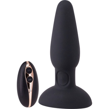 Image 1 of Seven Creations Kero Pulsating Buttplug Black