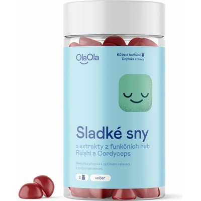 OlaOla Sladké sny s extrakty z čínských hub 60 želé bonbonů