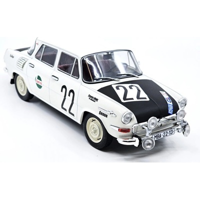 FOXTOYS Škoda 1000 MB No.22 Rallye Vltava 1967 1:18