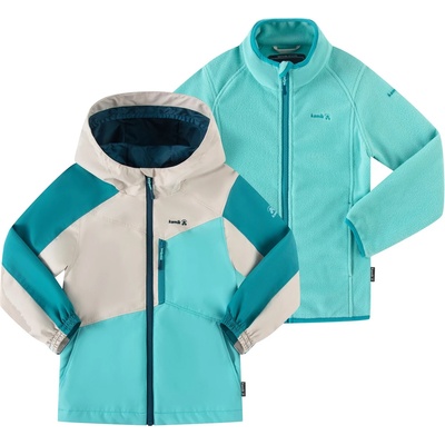 Kamik Детско 3-в-1 яке Kamik Kid's Estella Waterproof jacket - Oatmeal / Teal - размер 152 (EU) (703-5356-0418)