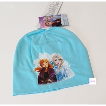 dívčí čepice jaro/podzim Frozen tyrkys
