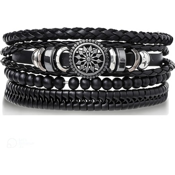 HARAHU Мъжки гривни ab-32943 - Черна kp32943 (ab-32943)