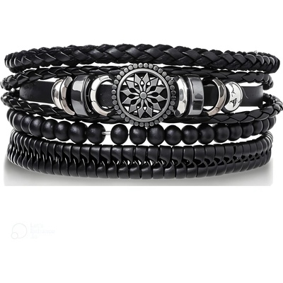 HARAHU Мъжки гривни ab-32943 - Черна kp32943 (ab-32943)