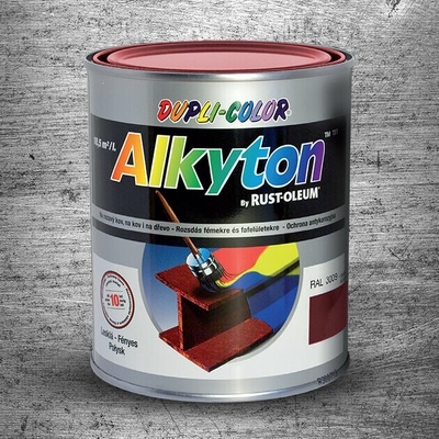 Rust Oleum Alkyton lesklá farba na hrdzu 2v1 750ml 8001 hnedá okrová