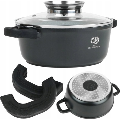 Karl Hausmann Hrnec hrnec 2,3 L hliníkový granitový černý 20 cm