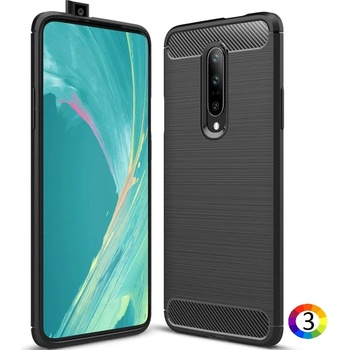 Image 1 of OnePlus 7 Pro Удароустойчив Carbon Fiber Калъф и Протектор