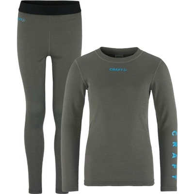 Craft Set CORE Warm Baselayer Set Junior grey
