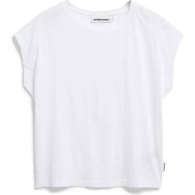 Armedangels Дамска тениска ARMEDANGELS Women's Slub Jersey T-shirt - White - размер XL (916-6595-0415)