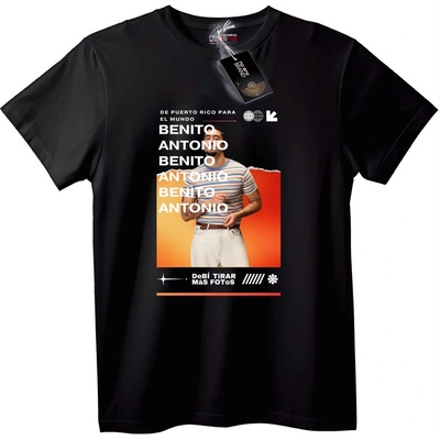 NOONEBRAND Тениска Benito Antonio Пуерто Рико - 7XL, White