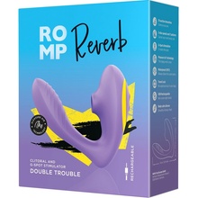 ROMP Reverb waterproof G-spot vibrator and clit stimulator purple