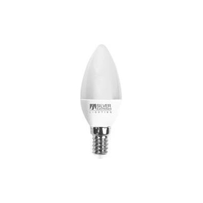 Silver's LED крушка за лампа тип свещ Silver Electronics Бяла светлина 6 W 5000 K