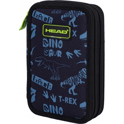 HEAD Ученически несесер Head - Тиранозавър, 2 ципа (AS503024026)
