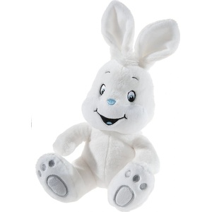 HEUNEC Плюшена играчка Бяло зайче, 23 см (813274-3)
