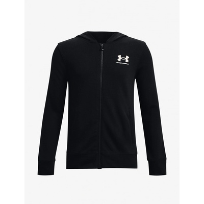 Under Armour Rival Terry FZ Hoodie-BLK